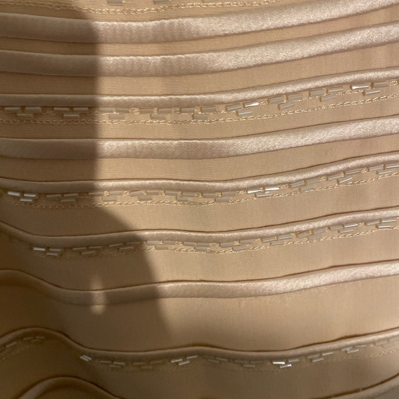 Beige sparkle blazer set - Picture 8 of 9